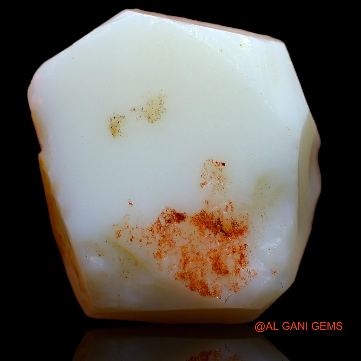 16.25 Cts Natural Australian Fire Opal Loose Gemstone Fancy Rough 20x16x7 mm RA-117