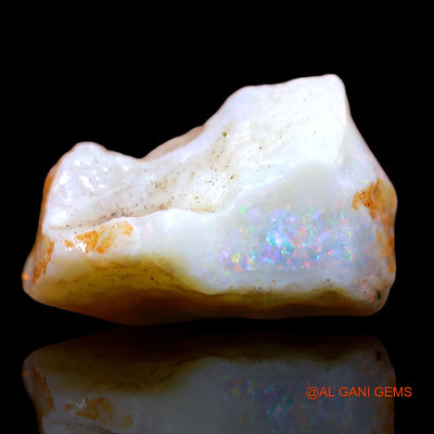 Natural Fire Opal Gemstone 11.30 Cts Loose Fancy Rough From Australia 20x13x11 mm RA-118