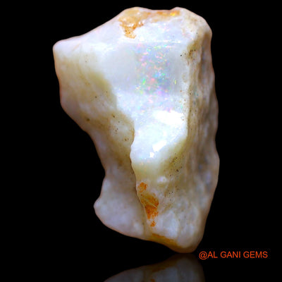Natural Fire Opal Gemstone 11.30 Cts Loose Fancy Rough From Australia 20x13x11 mm RA-118