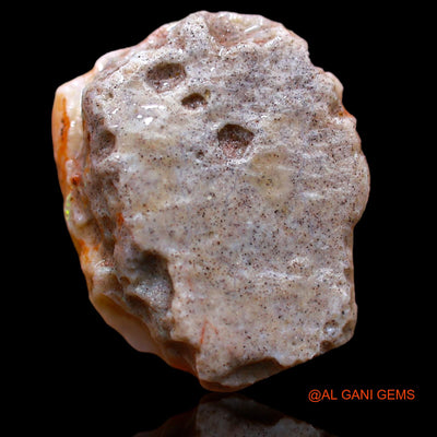 10.85 Cts Natural Australian Fire Opal Loose Gemstone Fancy Rough 19x16x6 mm RA-121
