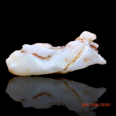 11.65 Cts Natural Australian Fire Opal Loose Gemstone Fancy Rough 23x20x7 mm RA-124
