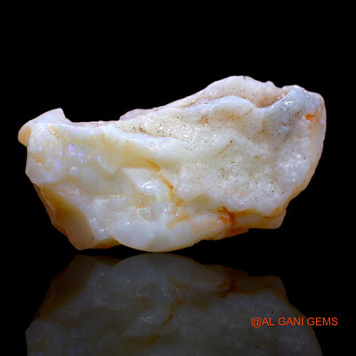 11.65 Cts Natural Australian Fire Opal Loose Gemstone Fancy Rough 26x13x7 mm RA-125
