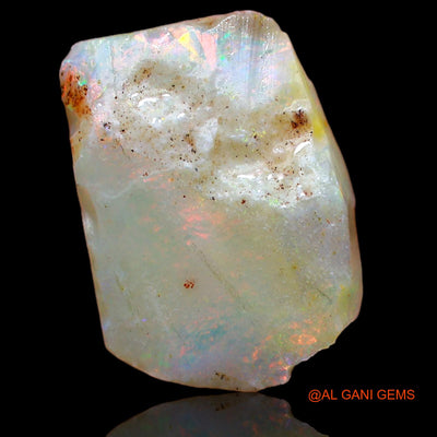 Natural Untreated Fire Opal Loose Gemstone Fancy Rough From Australia 8.05 Cts 18x13x5 mm RA-126