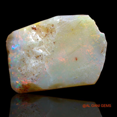 Natural Untreated Fire Opal Loose Gemstone Fancy Rough From Australia 8.05 Cts 18x13x5 mm RA-126