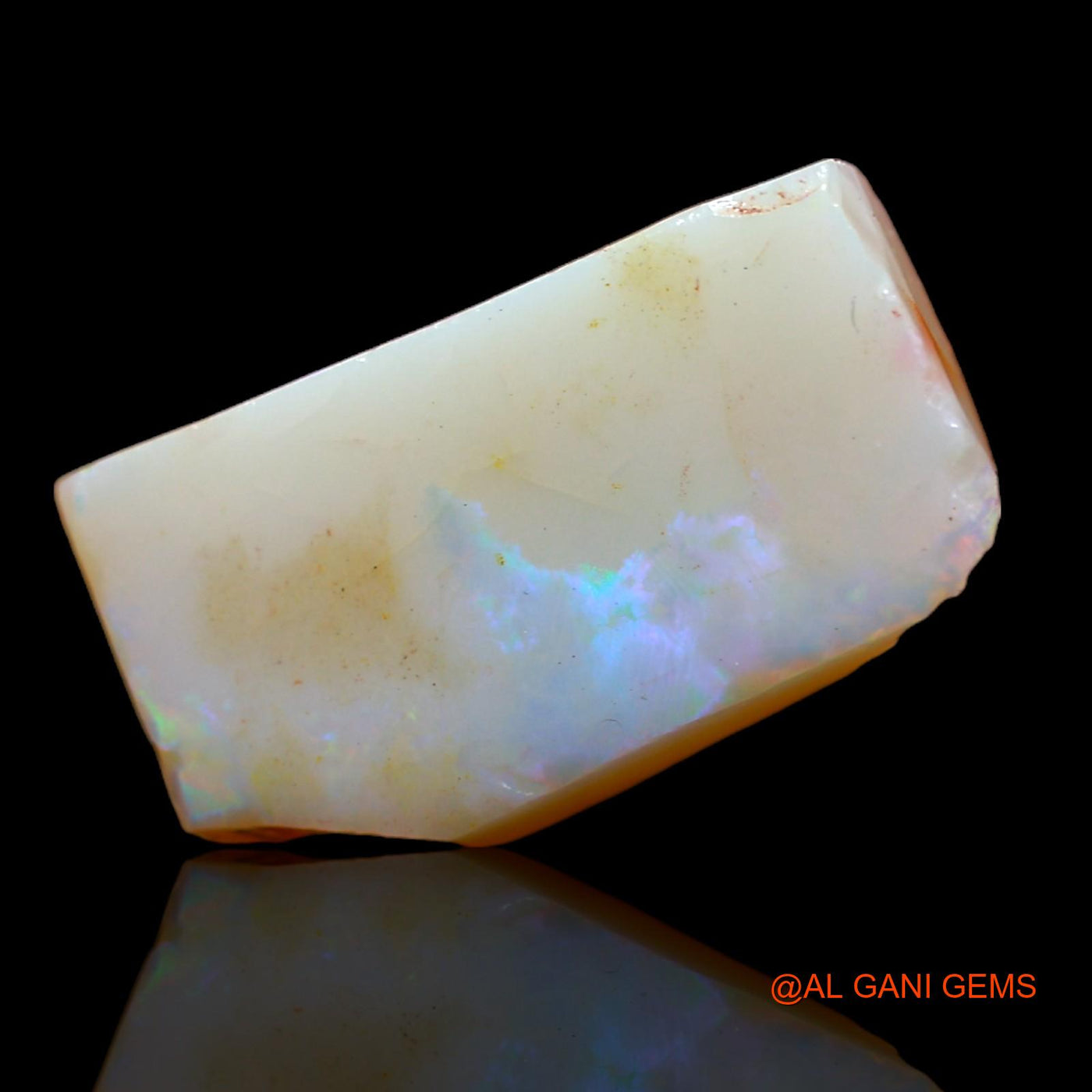 7.85 Cts Unheated Australian Fire Opal Loose Gemstone Fancy Rough Natural 18x10x5 mm RA-129