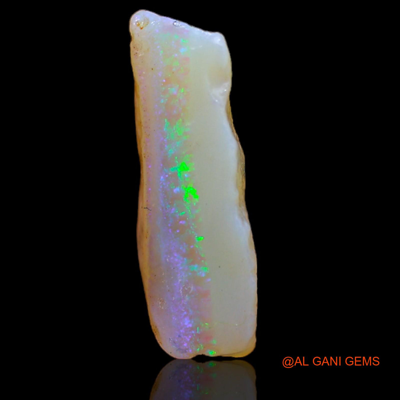 Natural Fire Opal Gemstone 5.60 Cts Loose Fancy Rough From Australia 17x14x5 mm RA-12