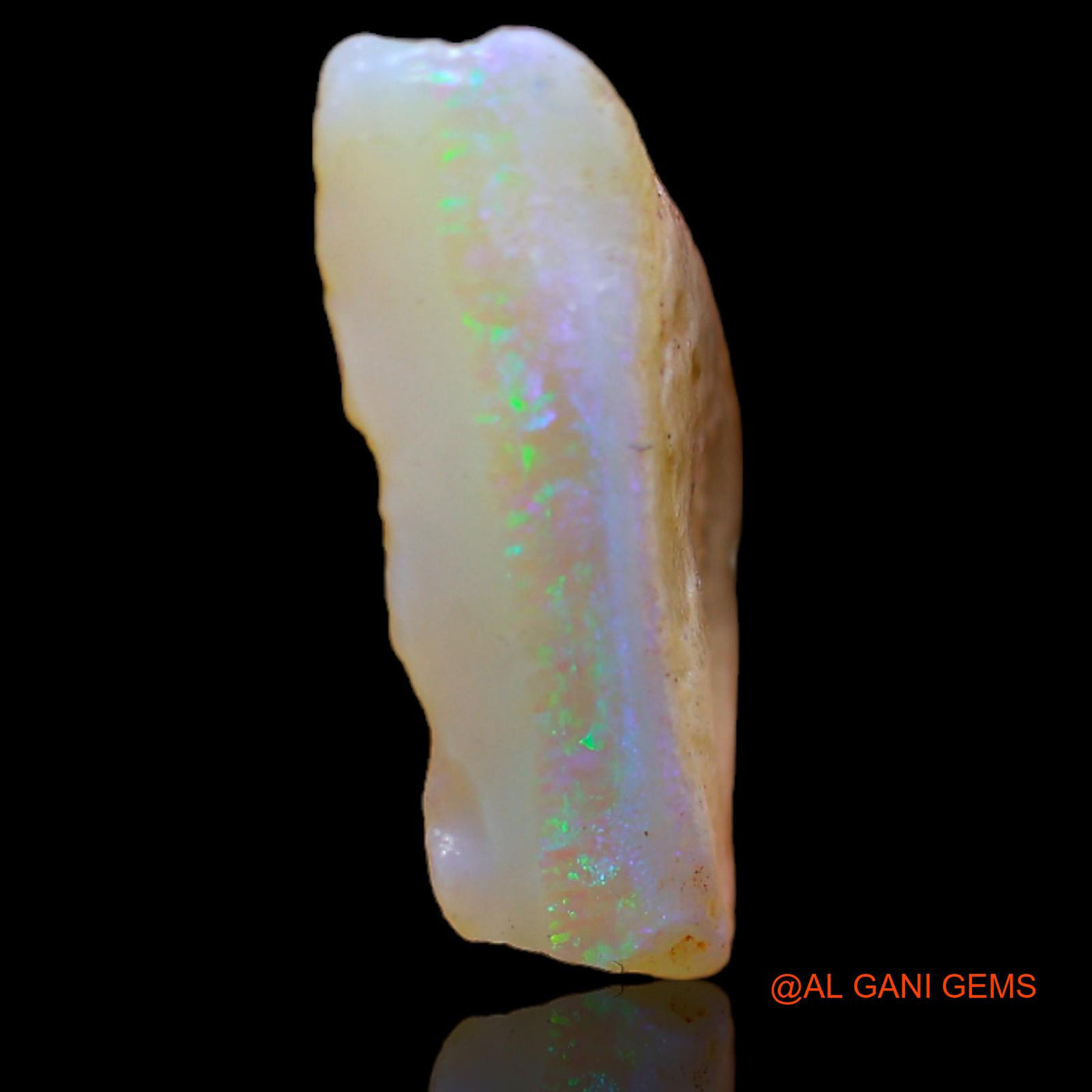 Natural Fire Opal Gemstone 5.60 Cts Loose Fancy Rough From Australia 17x14x5 mm RA-12