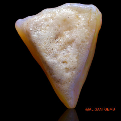 Natural Fire Opal Gemstone 5.60 Cts Loose Fancy Rough From Australia 17x14x5 mm RA-12