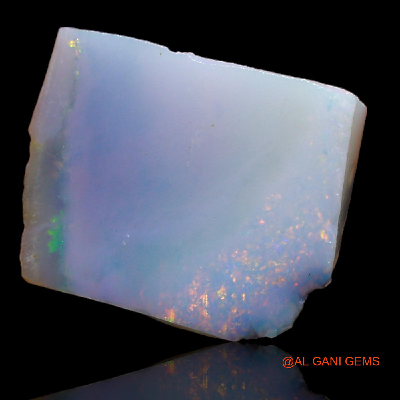4.70 Cts Unheated Australian Fire Opal Loose Gemstone Fancy Rough Natural 16x13x3 mm RA-132