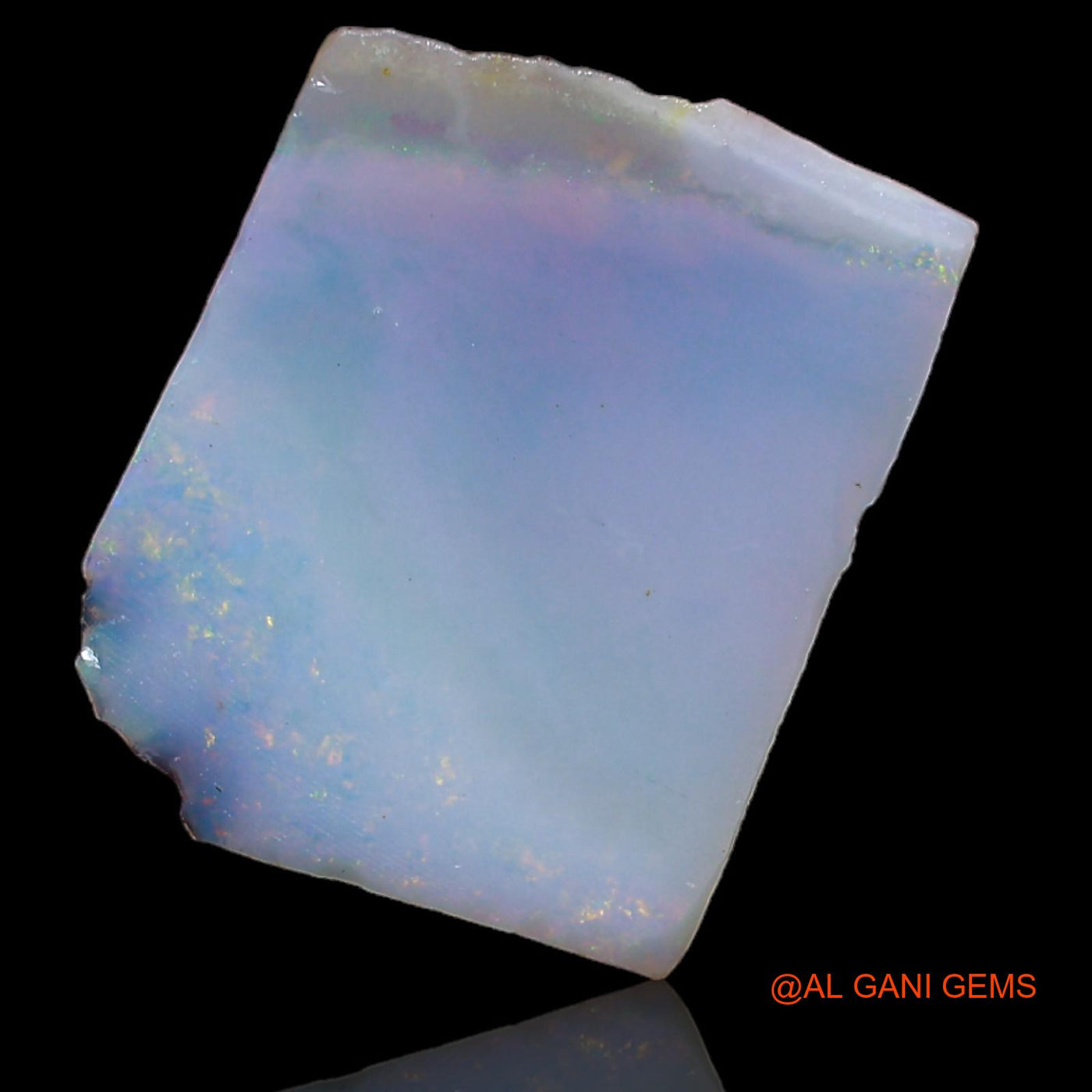4.70 Cts Unheated Australian Fire Opal Loose Gemstone Fancy Rough Natural 16x13x3 mm RA-132