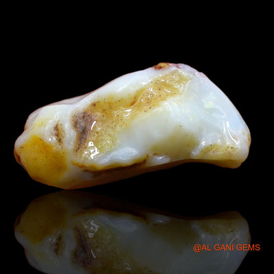 Natural Untreated Fire Opal Loose Gemstone Fancy Rough From Australia 10.40 Cts 24x12x8 mm RA-133