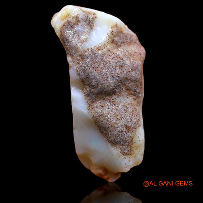 Natural Untreated Fire Opal Loose Gemstone Fancy Rough From Australia 10.40 Cts 24x12x8 mm RA-133