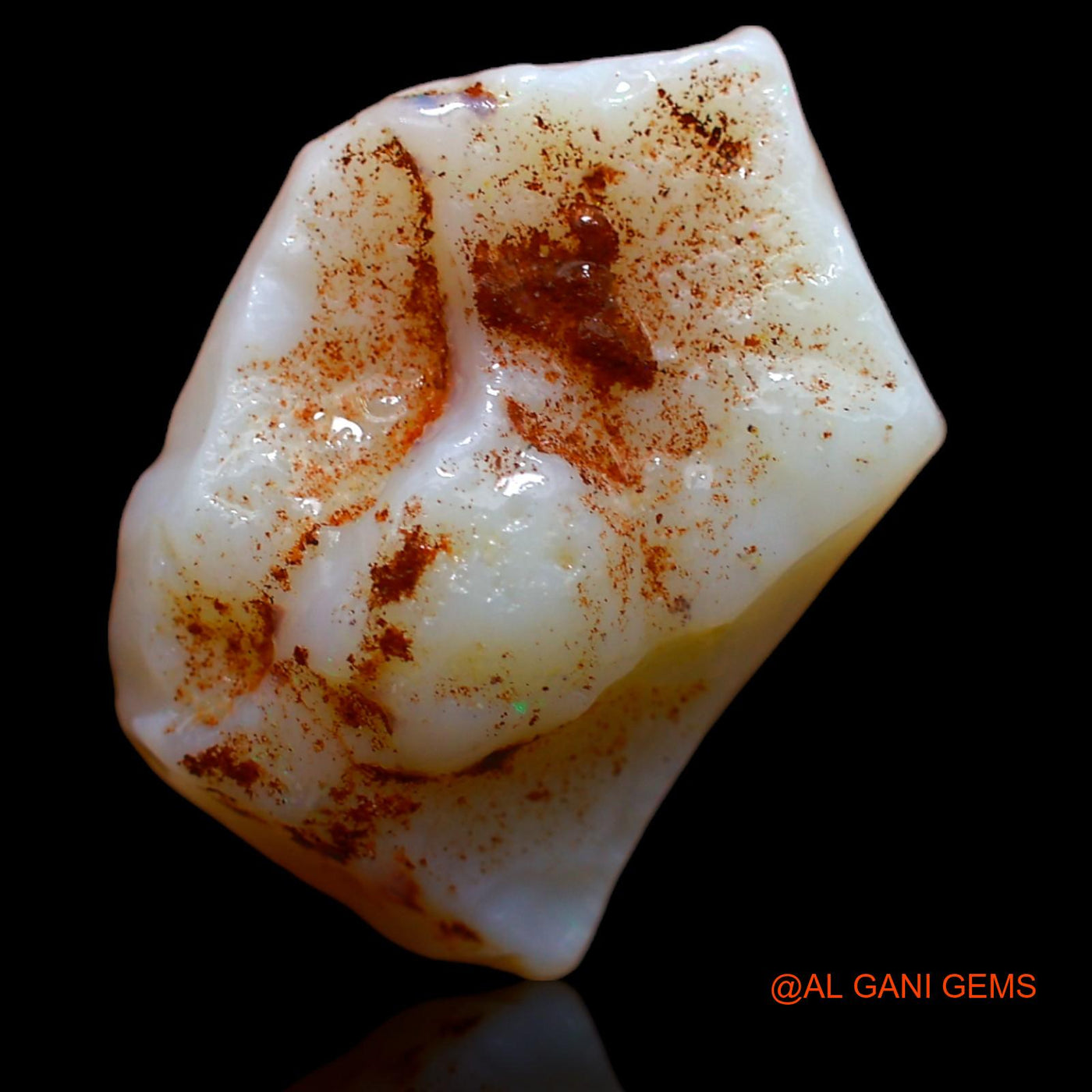 8.60 Cts Unheated Australian Fire Opal Loose Gemstone Fancy Rough Natural 20x14x6 mm RA-135