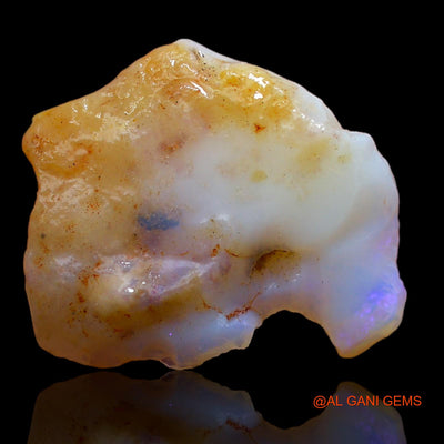 9.00 Cts Natural Australian Fire Opal Loose Gemstone Fancy Rough 18x15x7 mm RA-139
