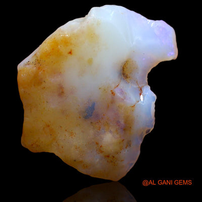 9.00 Cts Natural Australian Fire Opal Loose Gemstone Fancy Rough 18x15x7 mm RA-139