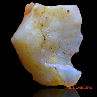 9.00 Cts Natural Australian Fire Opal Loose Gemstone Fancy Rough 18x15x7 mm RA-139
