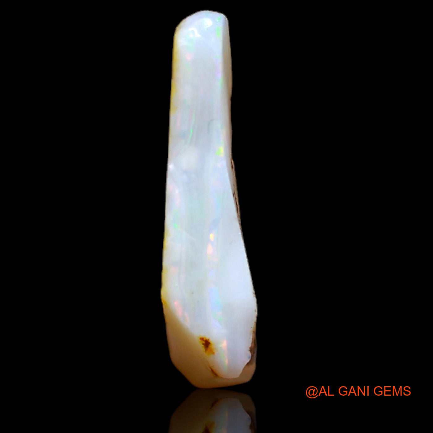 Natural Untreated Fire Opal Loose Gemstone Fancy Rough From Australia 5.60 Cts 22x12x4 mm RA-13