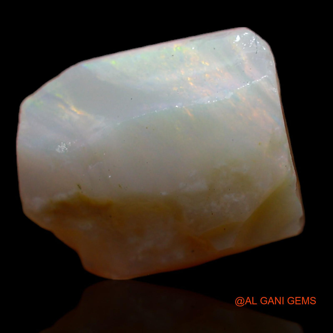 5.00 Cts Unheated Australian Fire Opal Loose Gemstone Fancy Rough Natural 13x10x5 mm RA-14