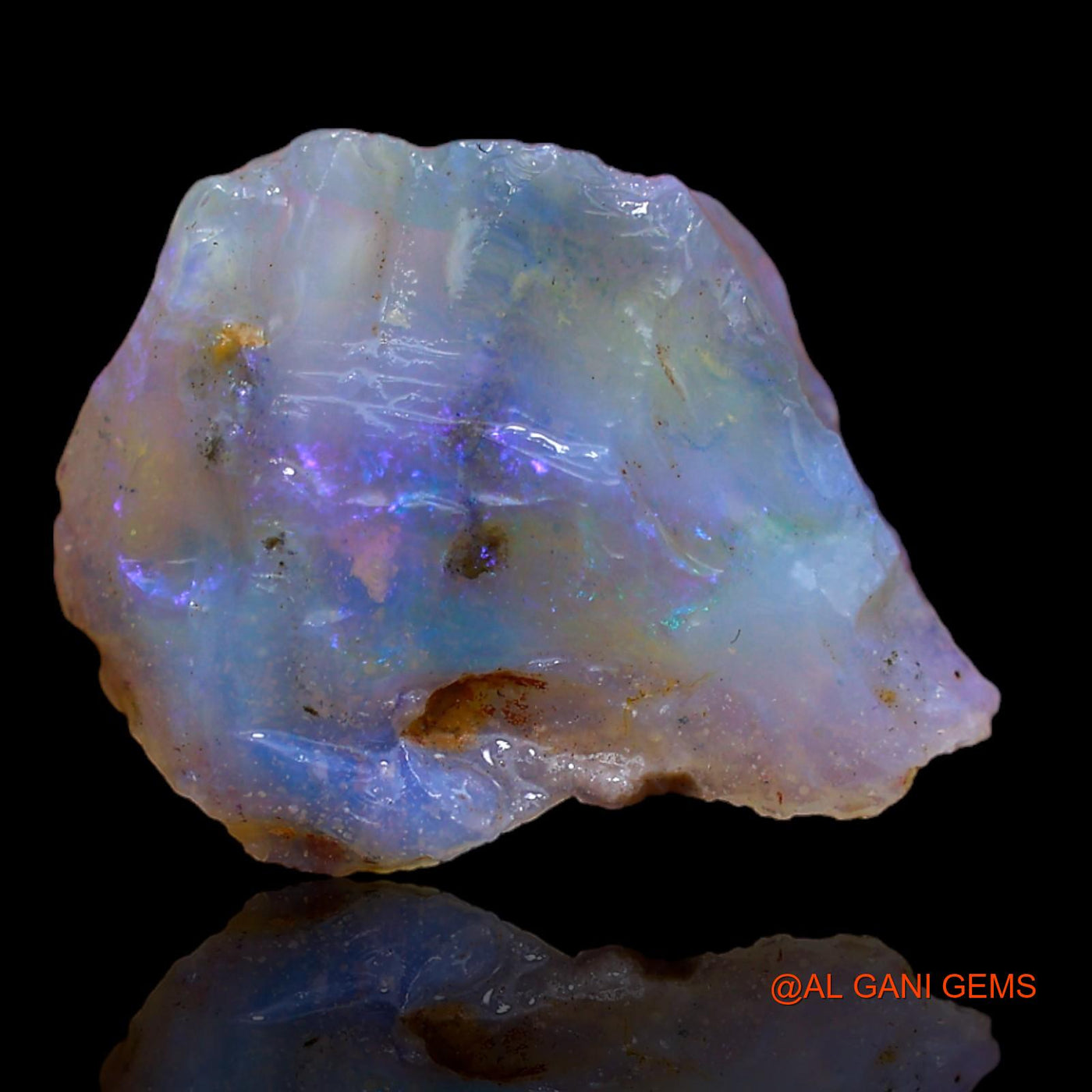 Natural Untreated Fire Opal Loose Gemstone Fancy Rough From Australia 5.00 Cts 17x13x5 mm RA-151