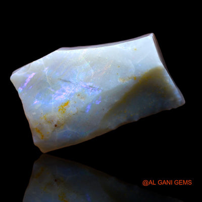 Natural Untreated Fire Opal Loose Gemstone Fancy Rough From Australia 8.70 Cts 18x11x6 mm RA-155
