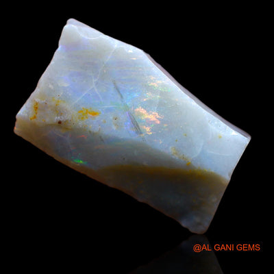 Natural Untreated Fire Opal Loose Gemstone Fancy Rough From Australia 8.70 Cts 18x11x6 mm RA-155