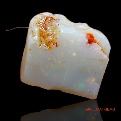 Natural Untreated Fire Opal Loose Gemstone Fancy Rough From Australia 3.90 Cts 11x10x4 mm RA-158