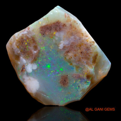 4.25 Cts Natural Australian Fire Opal Loose Gemstone Fancy Rough 13x12x4 mm RA-159