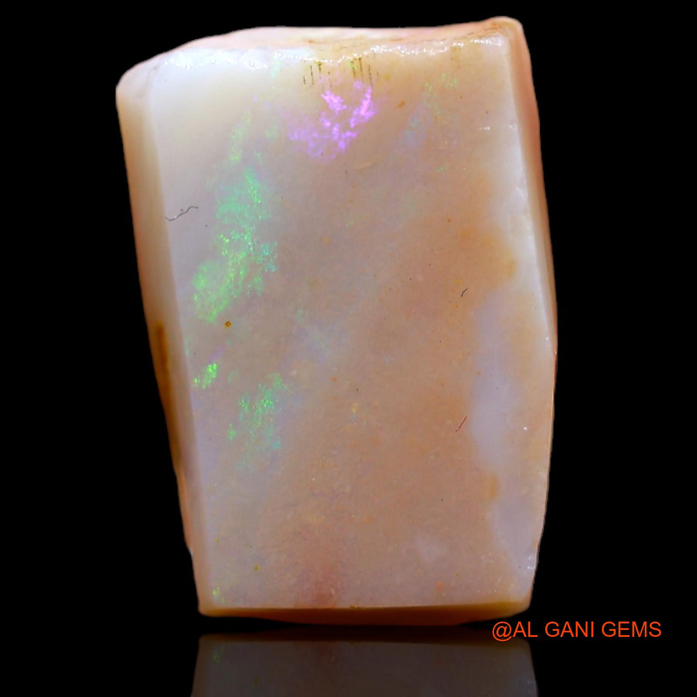 11.10 Cts Natural Australian Fire Opal Fancy Rough Loose Gemstone For Jewelry 17x11x7 mm RA-15
