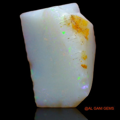 Natural Fire Opal Gemstone 6.80 Cts Loose Fancy Rough From Australia 16x10x5 mm RA-167