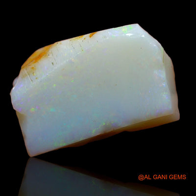 Natural Fire Opal Gemstone 6.80 Cts Loose Fancy Rough From Australia 16x10x5 mm RA-167