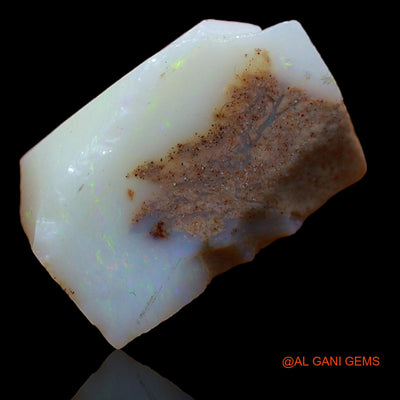 Natural Fire Opal Gemstone 6.80 Cts Loose Fancy Rough From Australia 16x10x5 mm RA-167