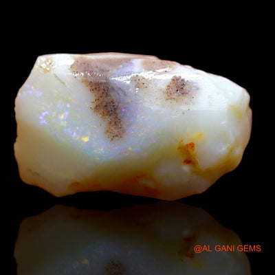 Natural Fire Opal Gemstone 7.50 Cts Loose Fancy Rough From Australia 18x11x5 mm RA-16