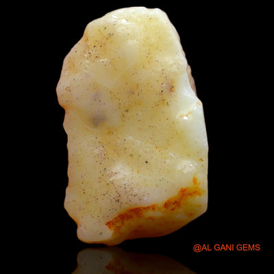 Natural Fire Opal Gemstone 7.50 Cts Loose Fancy Rough From Australia 18x11x5 mm RA-16