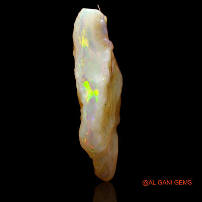Natural Untreated Fire Opal Loose Gemstone Fancy Rough From Australia 4.10 Cts 20x8x4 mm RA-172
