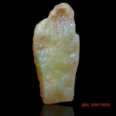 Natural Untreated Fire Opal Loose Gemstone Fancy Rough From Australia 4.10 Cts 20x8x4 mm RA-172