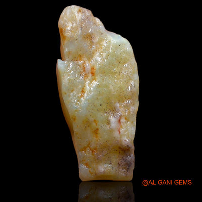 Natural Untreated Fire Opal Loose Gemstone Fancy Rough From Australia 4.10 Cts 20x8x4 mm RA-172