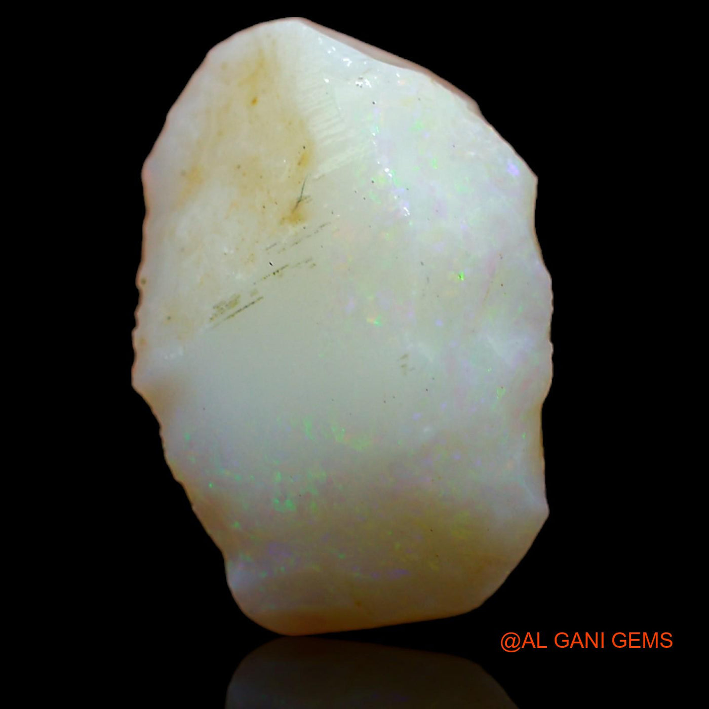 5.70 Cts Natural Australian Fire Opal Loose Gemstone Fancy Rough 15x10x5 mm RA-173