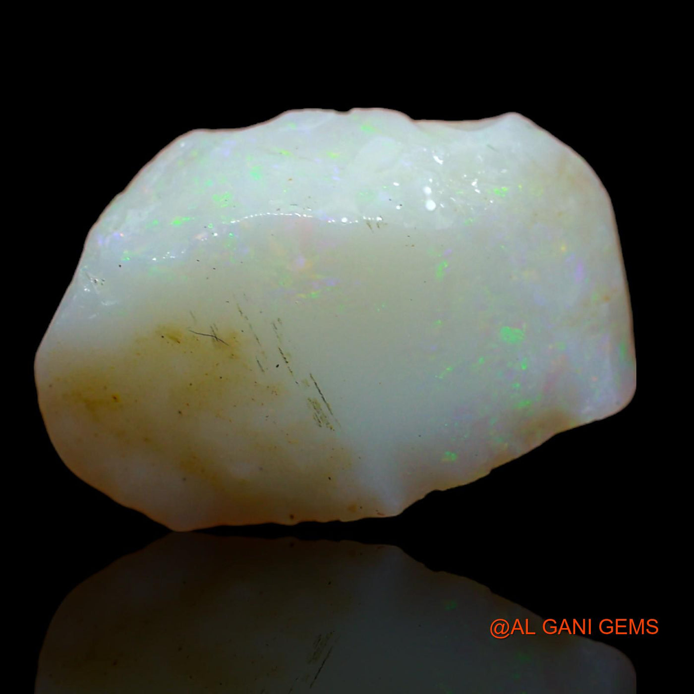 5.70 Cts Natural Australian Fire Opal Loose Gemstone Fancy Rough 15x10x5 mm RA-173