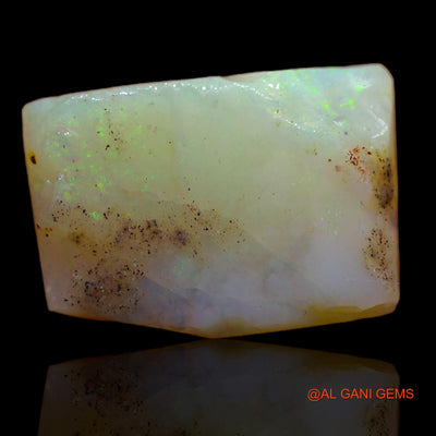 Natural Untreated Fire Opal Loose Gemstone Fancy Rough From Australia 5.65 Cts 13x9x5 mm RA-178