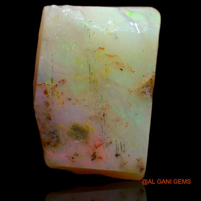 Natural Untreated Fire Opal Loose Gemstone Fancy Rough From Australia 5.65 Cts 13x9x5 mm RA-178