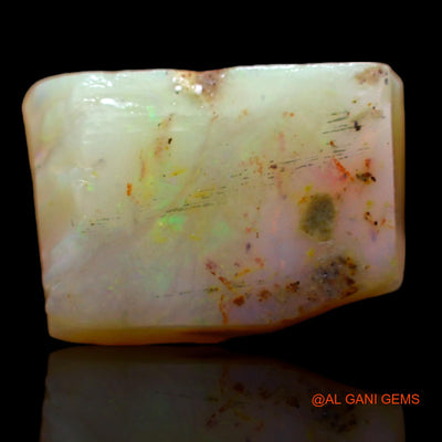 Natural Untreated Fire Opal Loose Gemstone Fancy Rough From Australia 5.65 Cts 13x9x5 mm RA-178