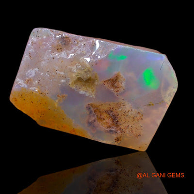 4.65 Cts Natural Australian Fire Opal Fancy Rough Loose Gemstone For Jewelry 15x9x4 mm RA-184