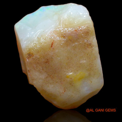 8.00 Cts Natural Australian Fire Opal Loose Gemstone Fancy Rough 16x12x6 mm RA-185