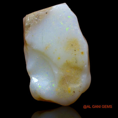 Natural Untreated Fire Opal Loose Gemstone Fancy Rough From Australia 6.45 Cts 16x10x5 mm RA-188
