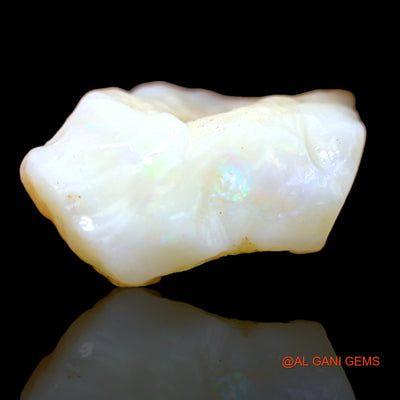 Natural Untreated Fire Opal Loose Gemstone Fancy Rough From Australia 7.05 Cts 16x12x8 mm RA-189