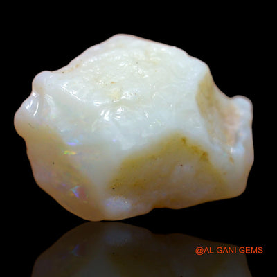 Natural Untreated Fire Opal Loose Gemstone Fancy Rough From Australia 7.05 Cts 16x12x8 mm RA-189