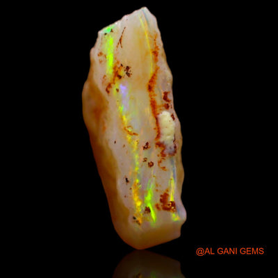 3.05 Cts Natural Australian Fire Opal Loose Gemstone Fancy Rough 14x10x4 mm RA-190
