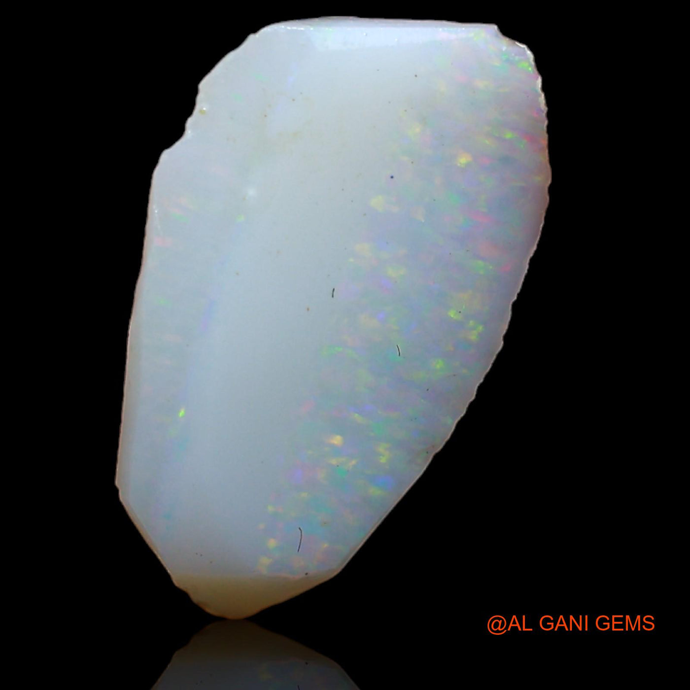 2.10 Cts Natural Australian Fire Opal Loose Gemstone Fancy Rough 14x9x3 mm RA-191