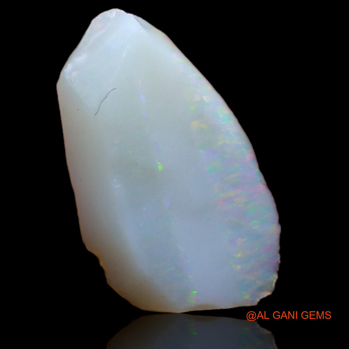 2.10 Cts Natural Australian Fire Opal Loose Gemstone Fancy Rough 14x9x3 mm RA-191