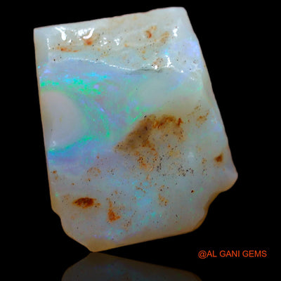 Natural Fire Opal Gemstone 5.00 Cts Loose Fancy Rough From Australia 13x11x4 mm RA-192